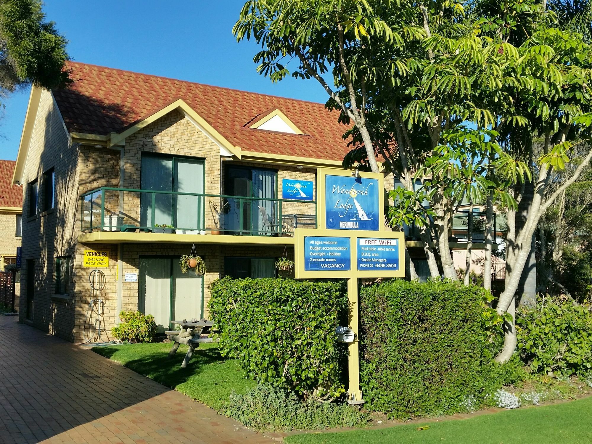 Wandarrah Lodge Hostel Merimbula Exteriör bild